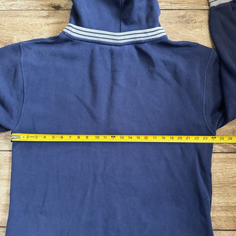 Georgetown Hoyas Embroidered Sweatshirt Hoodie Navy Large Team Edition - Picture 5 of 13